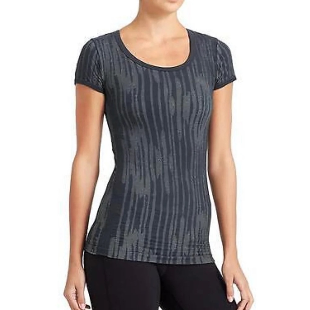 Athleta Organic Cotton Ikat Pure Tee, S